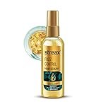 Streax Frizz Control Hair Serum for Dry Frizzy Hair- 100 ml, 72hrs Frizz Free Hair, For Women & Men, With Bio â Elixir, 84% Frizz Reduction & 11X smoothness