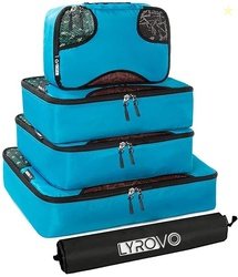 Lyrovo Packing Cubes 5 Various Sizes Travel Accessories Luggage Clothe