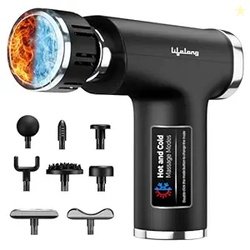 Lifelong LLGM945 Percussion Massage Gun for Pain Relief, Deep Tissue F