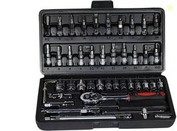 VRAVMO 46 in 1 Pcs Tool Kit & Screwdriver and Socket Set Multi Purpose