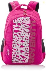 Skybags Riddle Pink 15 Litres 46 Cms Casual Standard 3 Compartment Bac