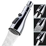 Wazdorf Flexible Tap Extender for Kitchen Sink â 360Â° Rotating Faucet Attachment, Splash-Proof, Water-Saving, Easy Installation, Universal Fit Nozzle for Washing, Cleaning & Filling