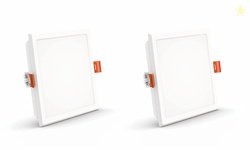 Crompton Star Lord 3IN1 LED Recessed Ceiling Panel Light 15W Square Mu