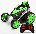 Goyal’s ABS Remote Control Stunt Car | 360Â° Rotating Rolling Electric Race Car Toy with USB Charging Cable for Kids Age 3 Years & Above