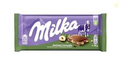 Milka Hazelnut Chocolate Pouch, 100 g
