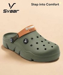 Svaar Men Sandal(Green , 8)