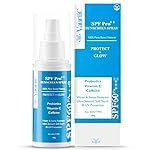Sunscreen SPF-60 Spray PA++++ For UVA/B & Blue Light Protection | No White Cast | Hyaluronic Cooling Sunscreen | Broad Spectrum | Ultra light & Non sticky with Probiotics & Vitamin C | Sweat & Water Resistant | Women & Men | All Skin Types | 100ml