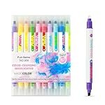 GLUNÂ® Magical Colour Changing Markers, 10 Colour Maker 20 Shades, Neon Shades Pens for Card Making, Scrapbooking, Drawing, & DIY Art Crafts