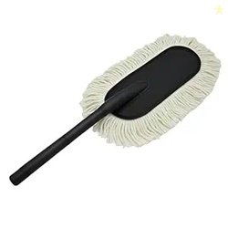 Car Duster Brush with Microfiber Head and Handle, 27 Inch Length