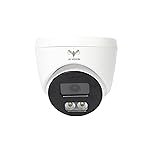 JK Vision 2 MP Color Night Vision Day/Night 24 Hour Full Color Vision 1080P Full HD AHD Dome CCTV Surveillance Camera Compatible with All 2MP and Above AHD Supporting DVRs, 1 Piece