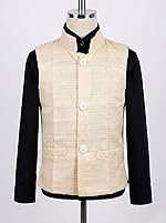 BookMyCostume Nehru & Modi Beige Jacket Patriotic Kids Fancy Dress Costume 2-3 years