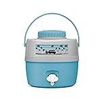 Milton Kool Caravan 5 Water Jug PU Insulated, 4.8 litres, BPA Free, Leak Proof & Portable Jug, Sturdy Handles, Ideal for Travel, Picnic, Offices, Shops, Cyan Blue