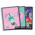 Classmate Pulse Long Book – 180 Pages | Single Line | 29.7cm x 21.0cm | Wiro Binding | Pack of 3 Notebooks | Ruled Long Size Notebook for Students