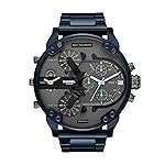 Diesel Stainless Steel Analog Grey Dial Men’s Watch-Dz7414