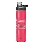 Milton Amigo 800 Thermosteel Hot or Cold Water Bottle, 660 ml, Dark Pink