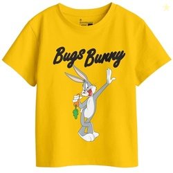 Bon Organik Girls Graphic Printed Tees(BON11408_2-3Y)