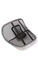 Ventilation Back Rest with Lumbar Support â Ergonomic Design for Improved Comfort and Posture During Long Sitting Sessions