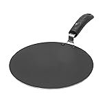 Crystal Aluminium Heavy Gauge Non-Stick Concave Tawa, 250 Mm, Standard, Multicolor