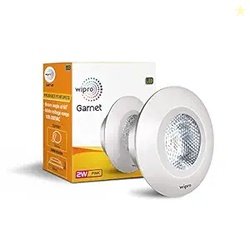 wipro Abs Garnet 2W LED Integrated Spotlight | Pink | Compact Design f