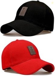 cap world Solid, Self Design Sports/Regular Cap