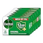 Dettol Original Bathing Soap Bar with 12hr Germ protection (900gm) | Kills 99.99% Germs, 150g (Pack of 6)