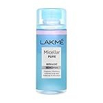 Lakme Biphasic Micellar Face Cleansing Water 200ml | Removes Waterproof Makeup | Oil and Water Formula