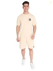 Zombom Men's Co Ord Set || Cotton Lycra Printed Night Dress for Men ||