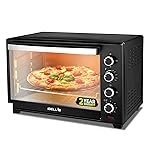 IBELL EO40LGDLX Electric Oven Toaster Grill OTG with Convection & Motorized Rotisserie, 1800 Watt, Multiple heating options, Illuminated Chamber (Black, 40 L)