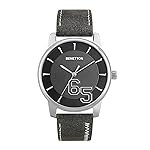 United Colors of Benetton Men Black Round Dial Analog Watch – UWUCG2000