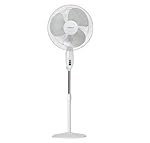 Havells 400mm Swing Pedestal Fan | 120 Ribs Guard Safety, Smooth Oscillation, Heavy Base For Stability, 3 Star | High Air Delivery, Aesthetic Design, Telescopic Arrangement | (Pack of 1, Off White)