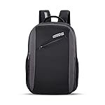American Tourister Martt+ 02, 30L Laptop Backpack, Office Bag, Backpack Bag For Man and Women With Rain Cover, Ergo Back and Air Groove, Black/Grey