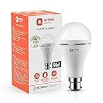 Orient Electric 9Watts Inverter Emergency LED Light Bulb – 6500K, Base B22D (Cool Day White)