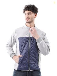 The Indian Garage Co Men Slim Fit Solid Bomber Jackets
