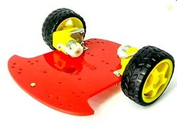 Invento 2 wheels 1 layer Smart Robot Car Chassis Kits with Battery Box