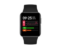 GOQii Smart Vital Lite SpO2 1.4  HD Full Touch, Smart Notification Wat