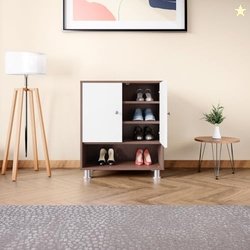 GODREJ INTERIO EWA 12-Pairs Engineered Wood Shoe Cabinet, 1-Year Warra