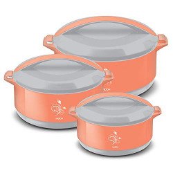 Milton Divine Jr. Inner Stainless Steel Serving Casserole Gift Set of