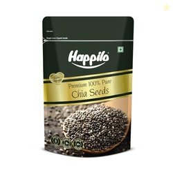 Happilo Premium Raw Chia Seeds 250g (Pack of 1) | Seeds for Eating | H