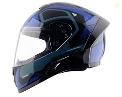 Vega Ranger Crew ISI Certified Gloss Finish Full Face Helmet for Men w