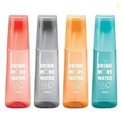 MILTON KIP SIP, Pack of 4 Water Bottles with Drinking Glass Lid, 1 Lit