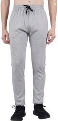 True Basket Men Striped Grey Track Pants