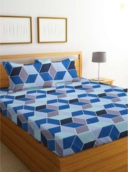 bsb home Microfiber Queen Bedsheet with 2 Pillow Covers