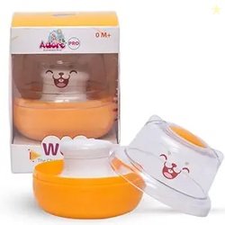 Adore WOW Powder puff set - Baby Care After-Bath Powder Puff with Port