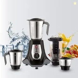 Cello Hercules Mixer Grinder 750 Watt Black | 3 Stainless Steel Jars &