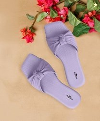 Zapatoz Women Heels Sandal(Purple , 6)