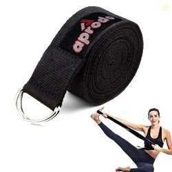 Aprodo Yoga Strap [6/8/10 Feet Size Options] 1.5 Width 100% Cotton Str