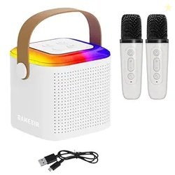 GameSir JollyBeats PRO: Portable Kids Karaoke Machine with Bluetooth S