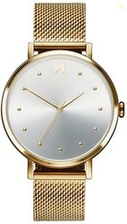 MVMT Stainless Steel Dot Analog Silver Dial Women Watch-28000034-D, Go