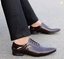 STIFRON lace up for men Party Wear For Men(Brown , 8)