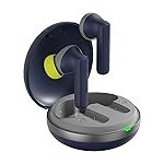 amazon basics TWS in-Ear Earbuds (AB-T17) with Fast Charging up to 70 Hours of Playtime | Dual 13mm Driver | IPX4 Water-Resistance | Bluetooth 5.3 | Charging Case with Mic | Touch Control (Blue)